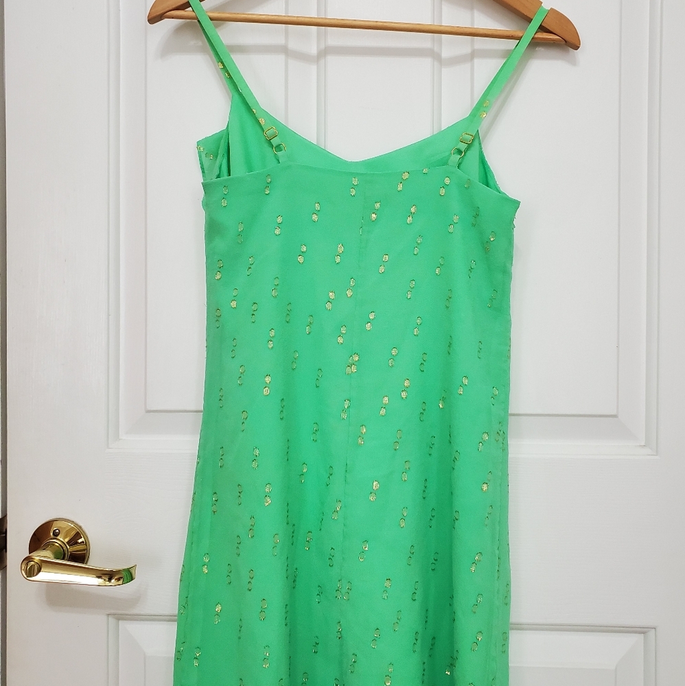 Lilly Pultizer Silk Ruffle Dress - Picture 3 of 5